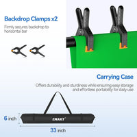 Green Screen Backdrop Kit, 8.5X10Ft Stand with 10X12Ft Backdrop