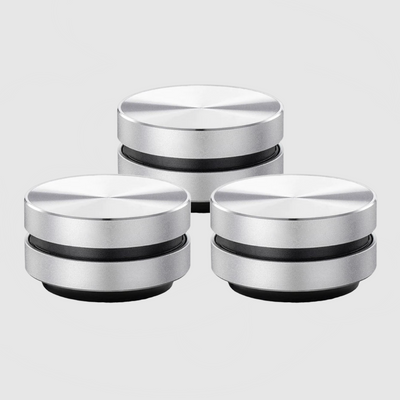 Silver hummingbird bone-conduction speakers